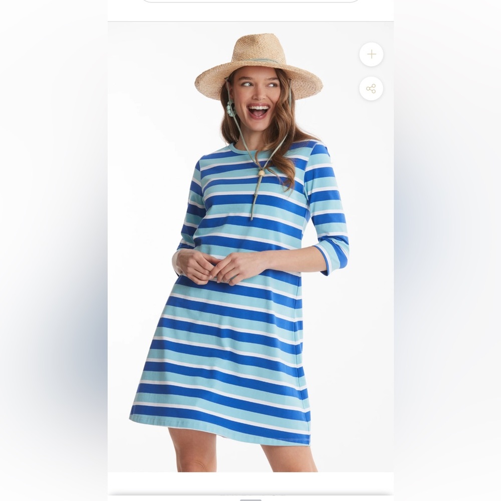 TYLER BOE ALEXA STRIPED DRESS CAPRI STRIPES
